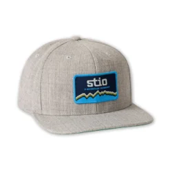Flash Sale 😉 Stio A Mountain Company Hat 🧨 -Stio Sales A Mountain Company Patch Trucker Hat Gray Heather Side