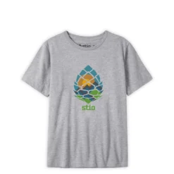 Deals 💯 Stio Kids' Pinecone Globe Tee 👍