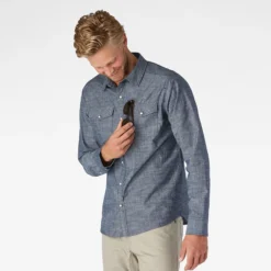 Best Pirce ๐ Stio Men's Ashton Chambray ๐ Shirt ๐ 23 Best Pirce ๐ Stio Men's Ashton Chambray ๐ Shirt ๐ -Stio Sales M Ashton Chambray Shirt Dark Chambray 2 d0f444bb 4f4a 4123 9d18 2ca3d4568725