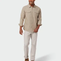 Best Pirce ๐ Stio Men's Ashton Chambray ๐ Shirt ๐ 40 Best Pirce ๐ Stio Men's Ashton Chambray ๐ Shirt ๐ -Stio Sales M Ashton Chambray Shirt Rodeo Dust 1 Full