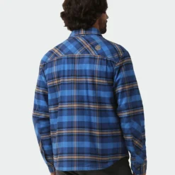 Best Sale 👍 Stio Men's Buckhorn Insulated Snap 👚 Shirt 🛒 -Stio Sales M Buckhorn Insulated Snap Shirt Confluence Plaid 3