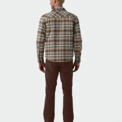 Best Sale 👍 Stio Men's Buckhorn Insulated Snap 👚 Shirt 🛒 -Stio Sales M Buckhorn Insulated Snap Shirt Rodeo Dust Plaid 5