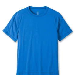 Outlet 🧨 Stio Men's Divide Tee SS 😉 -Stio Sales M Divide Tech Tee SS Blue Jolt