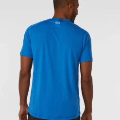 Outlet 🧨 Stio Men's Divide Tee SS 😉 -Stio Sales M Divide Tee SS Blue Jolt 2