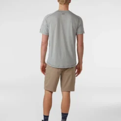 Outlet 🧨 Stio Men's Divide Tee SS 😉 -Stio Sales M Divide Tee SS Quiet Gray 4