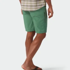 Hot Sale ❤️ Stio Men's Cut Bank Short 😍 -Stio Sales M Drift Short Forest Canopy 4 Bottom