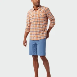 Hot Sale ❤️ Stio Men's Cut Bank Short 😍 -Stio Sales M Drift Short Sturdy Blue 1 Full13629
