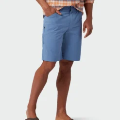 Hot Sale ❤️ Stio Men's Cut Bank Short 😍 -Stio Sales M Drift Short Sturdy Blue 3 Bottom13644