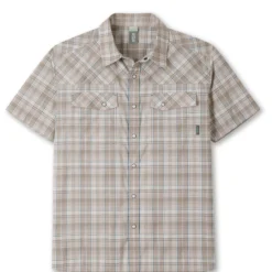 Budget โค๏ธ Stio Men's Eddy ๐ Shirt SS ๐ 55 Budget โค๏ธ Stio Men's Eddy ๐ Shirt SS ๐ -Stio Sales M Eddy Shirt SS Pebble Plaid