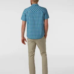 Budget โค๏ธ Stio Men's Eddy ๐ Shirt SS ๐ 34 Budget โค๏ธ Stio Men's Eddy ๐ Shirt SS ๐ -Stio Sales M Eddy Shirt SS Tumbling Turq Check 4