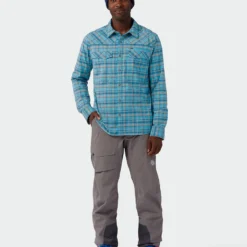 Hot Sale 🛒 Stio Men's Eddy Slope 👕 Shirt ✔️ -Stio Sales M Eddy Slope Shirt Dusty Denim 5