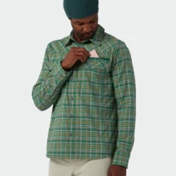 Hot Sale 🛒 Stio Men's Eddy Slope 👕 Shirt ✔️ -Stio Sales M Eddy Slope Shirt LS Thicket Plaid 2