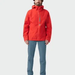 Discount ✨ Stio Men's Ender PACLITE® Hooded Jacket 👍 -Stio Sales M Ender Paclite Hooded Jacket Risk Red 1 Full