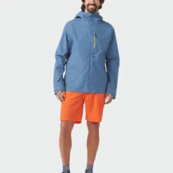 Discount ✨ Stio Men's Ender PACLITE® Hooded Jacket 👍 -Stio Sales M Ender Paclite Hooded Jacket Sturdy Blue 1 Full