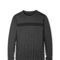 Deals 🌟 Stio Men's Basis® Seamless Tech Crew 🌟 -Stio Sales M Full Range Seamless Crew Boundary Black Heather