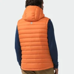 Cheapest ⌛ Stio Men's Hometown Down Hooded Vest 🤩 -Stio Sales M Hometown Down Hooded Vest Burnt Orange 5