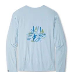 New ✨ Stio Men's Hylas Crew LS 🌟 -Stio Sales M Hylas Crew Misty Cloud Back