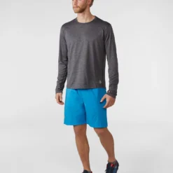 New 🧨 Stio Men's Icefloe Tech Tee LS 🧨 -Stio Sales M Icefloe Tech Tee LS Scorched Rock 3