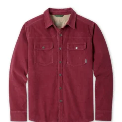 Top 10 🎁 Stio Men's Saratoga Cord 👚 Shirt 😀 -Stio Sales M Saratoga Cord Shirt Roasted Beet