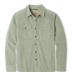 Top 10 🎁 Stio Men's Saratoga Cord 👚 Shirt 😀 -Stio Sales M Saratoga Cord Shirt Sage Flats
