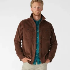 Top 10 🎁 Stio Men's Saratoga Cord 👚 Shirt 😀 -Stio Sales M Saratoga Shirt Bison Herd 1