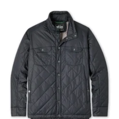 Coupon 🧨 Stio Men's Skycrest Insulated Snap 👕 Shirt ⭐ -Stio Sales M Skycrest Snap Shirt Boundary Black