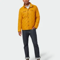 Coupon 🧨 Stio Men's Skycrest Insulated Snap 👕 Shirt ⭐ -Stio Sales M Skycrest Snap Shirt Bourbon 1 Full