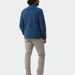 Best Pirce 🎉 Stio Men's Turpin Fleece Half Zip ⭐ -Stio Sales M Turpin Fleece Half Zip Navy Peony Heather 4