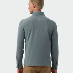 Best Pirce 🎉 Stio Men's Turpin Fleece Half Zip ⭐ -Stio Sales M Turpin Fleece Half Zip Stormy Weather Heather 3