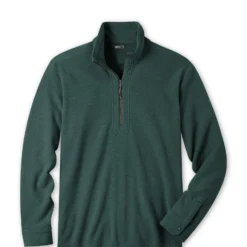 Best Pirce 🎉 Stio Men's Turpin Fleece Half Zip ⭐ -Stio Sales M Turpin Fleece Half Zip Treeline Green Heather