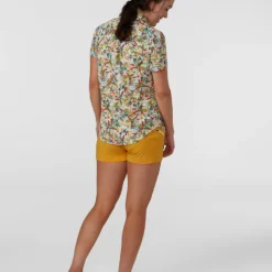 Brand new 🔔 Stio Women's CFS Board Short 🔥 -Stio Sales W CFS Board Short Amber Resin 4