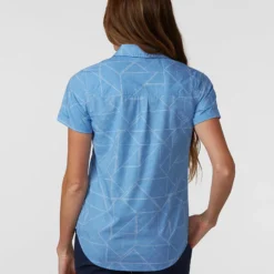 Promo ๐งจ Stio Women's Curtis Camp ๐ Shirt SS ๐ 22 Promo ๐งจ Stio Women's Curtis Camp ๐ Shirt SS ๐ -Stio Sales W Curtis Camp Shirt SS Lakeside Bandana Print 2