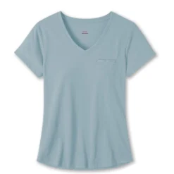 Flash Sale 🎁 Stio Women's Divide V-Neck SS ⭐ 21 Flash Sale 🎁 Stio Women's Divide V-Neck SS ⭐ -Stio Sales W Divide Tech V Neck Misty Cloud