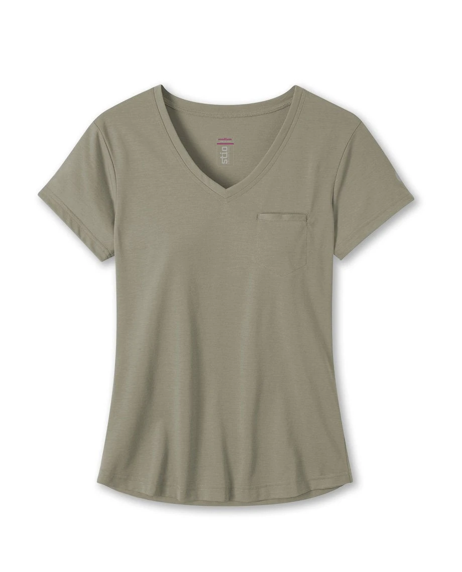 Flash Sale 🎁 Stio Women's Divide V-Neck SS ⭐ 7 Flash Sale 🎁 Stio Women's Divide V-Neck SS ⭐ - Image 7
