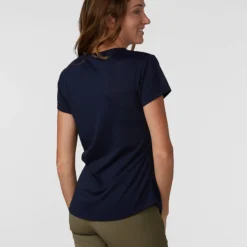 Flash Sale 🎁 Stio Women's Divide V-Neck SS ⭐ 18 Flash Sale 🎁 Stio Women's Divide V-Neck SS ⭐ -Stio Sales W Divide Vneck SS Mountain Shadow 2