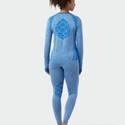 Best reviews of 🎁 Stio Women's Basis® Seamless Tech Tight 🛒 -Stio Sales W Full Range Seamless Tight Wind River Blue Heather 5