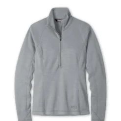 New 🥰 Stio Women's Gannett Peak Fleece Half Zip 🔥 -Stio Sales W Gannet Peak Half Zip Moon Dust