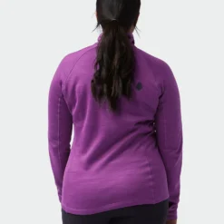 New 🥰 Stio Women's Gannett Peak Fleece Half Zip 🔥 -Stio Sales W Gannett Peak Half Zip Dark Amethyst 3