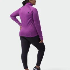 New 🥰 Stio Women's Gannett Peak Fleece Half Zip 🔥 -Stio Sales W Gannett Peak Half Zip Dark Amethyst 5