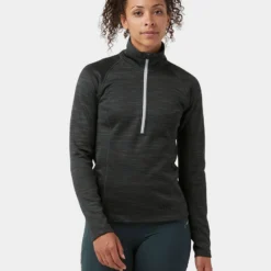 New 🥰 Stio Women's Gannett Peak Fleece Half Zip 🔥 -Stio Sales W Gannett Peak Half Zip Tap Shoe Heather 1