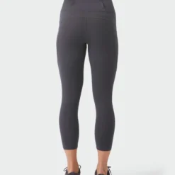 Budget 🛒 Stio Women's Glide Crop Tech Tight 👏 -Stio Sales W Glide Crop Tech Tight Boundary Black 4 Bottom