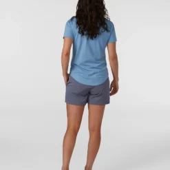 Best Pirce 👍 Stio Women's Hideout Short ⌛ -Stio Sales W Hideout Short Storm Cloud 5