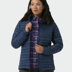 Coupon 😉 Stio Women's Pinion Down Hooded Jacket ⌛ -Stio Sales W Pinion Down Hooded Jacket Mountain Shadow 2