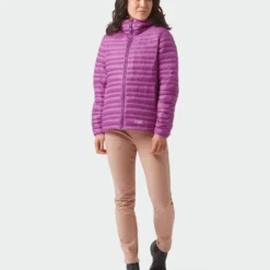 Coupon 😉 Stio Women's Pinion Down Hooded Jacket ⌛ -Stio Sales W Pinion Down Hooded Jacket Ripe Berry 1 Full