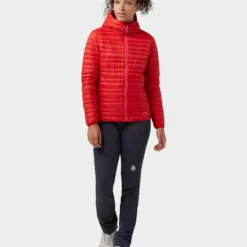 Coupon 😉 Stio Women's Pinion Down Hooded Jacket ⌛ -Stio Sales W Pinion Down Hooded Jacket Risk Red 6