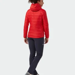Coupon 😉 Stio Women's Pinion Down Hooded Jacket ⌛ -Stio Sales W Pinion Down Hooded Jacket Risk Red 7