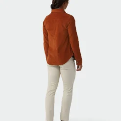 Promo 🎁 Stio Women's Saratoga Cord 👚 Shirt ⌛ -Stio Sales W Saratoga Cord Shirt Maple Brown 5
