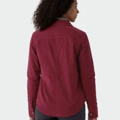 Promo 🎁 Stio Women's Saratoga Cord 👚 Shirt ⌛ -Stio Sales W Saratoga Cord Shirt Roasted Beet 4