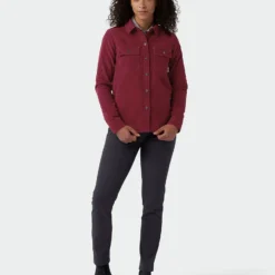 Promo 🎁 Stio Women's Saratoga Cord 👚 Shirt ⌛ -Stio Sales W Saratoga Cord Shirt Roasted Beet 5