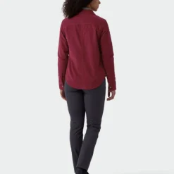 Promo 🎁 Stio Women's Saratoga Cord 👚 Shirt ⌛ -Stio Sales W Saratoga Cord Shirt Roasted Beet 6